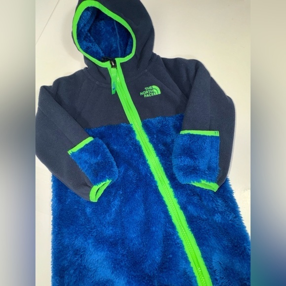 The North Face
Plushee Fleece Bunting blue/green 6-12 months - Picture 1 of 11